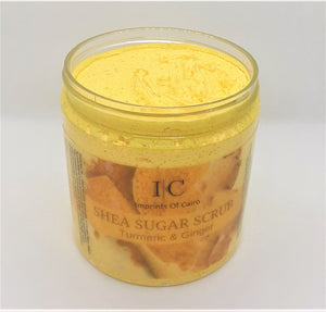 Turmeric and Ginger Sugar Scrub